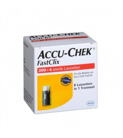 Accu-Chek FastClix Lanzetten 204 Stück (34x6)