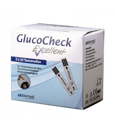 GlucoCheck Excellent Teststreifen 50 Stück