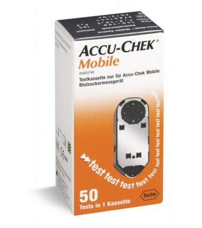 Accu-Chek Mobile Testkassette für 50 Messungen