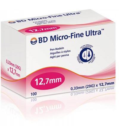 BD Micro-Fine Ultra 12,7mm x 0,33mm 100 Stück