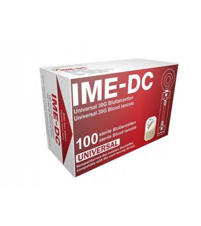 IME-DC Universal Blutlanzetten 30G 100 Stück