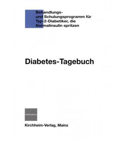 Kirchheim Diabetes-Tagebuch für Typ-2-Diabetiker mit Normalinsulin