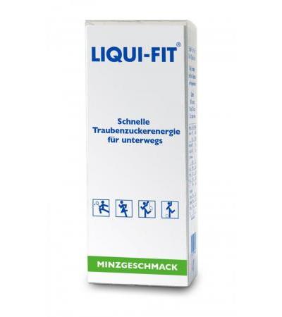 Liqui-Fit flüssige Traubenzuckerenergie Minze 12 Stück