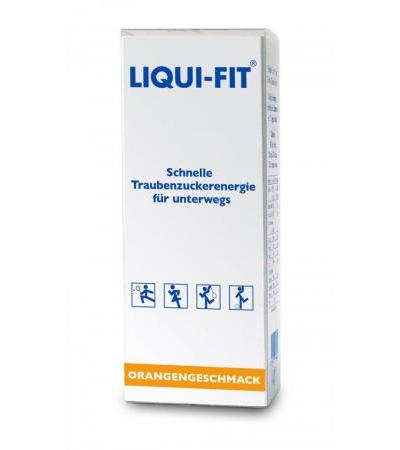 Liqui-Fit flüssige Traubenzuckerenergie Orange 12 Stück