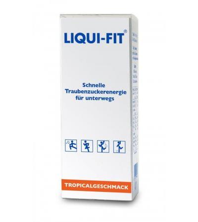 Liqui-Fit flüssige Traubenzuckerenergie Tropical 12 Stück