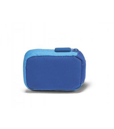 Neopren-Tasche mit Reißverschluß blau